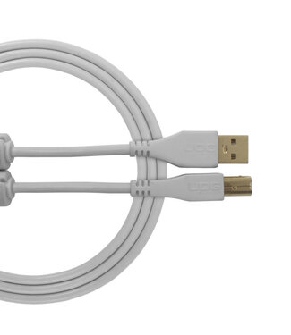 UDG UDG Ultimate Audio Cable USB 2.0 A-B White Straight  1m