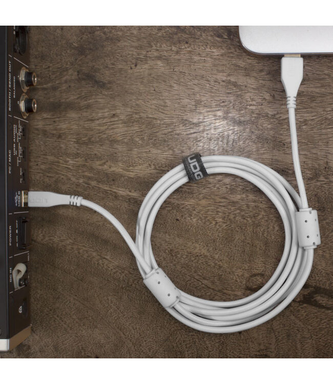 UDG Ultimate Audio Cable USB 2.0 A-B White Straight  1m