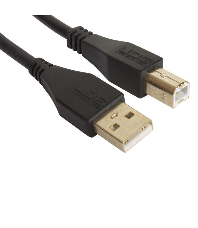 UDG Ultimate Audio Cable USB 2.0 A-B black Straight 2m