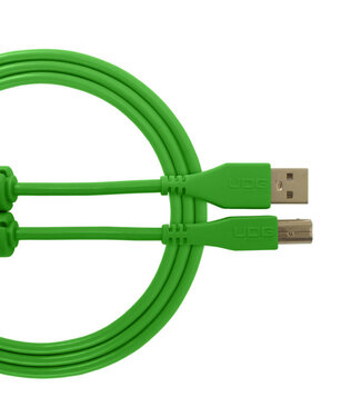 UDG UDG Ultimate Audio Cable USB 2.0 A-B Green Straight  3m