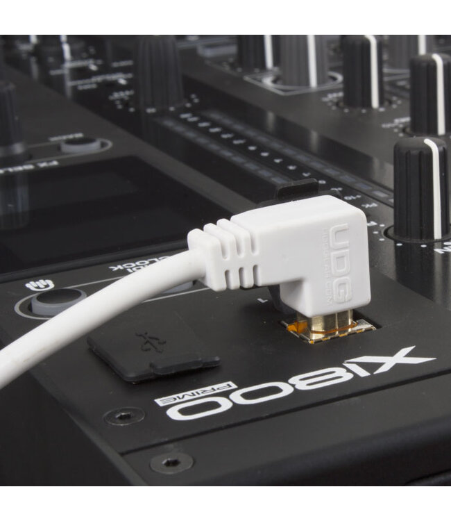 UDG Ultimate Audio Cable USB 2.0 A-B White Angled 1m