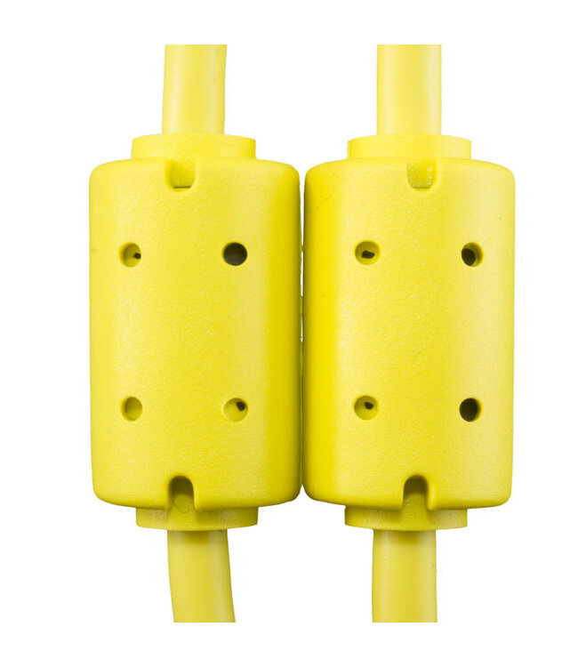 UDG Ultimate Audio Cable USB 2.0 A-B Yellow Angled 1m