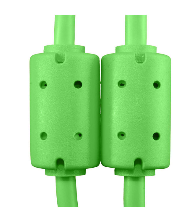 UDG Ultimate Audio Cable USB 2.0 A-B Green Angled 2m