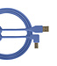 UDG UDG Ultimate Audio Cable USB 2.0 A-B Blue Angled 3m