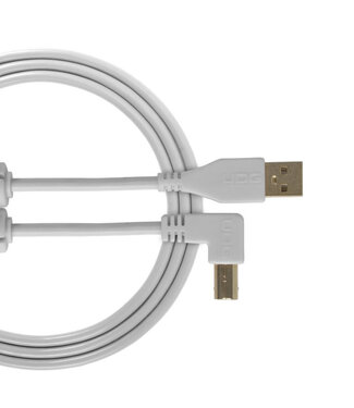 UDG UDG Ultimate Audio Cable USB 2.0 A-B White Angled 3m