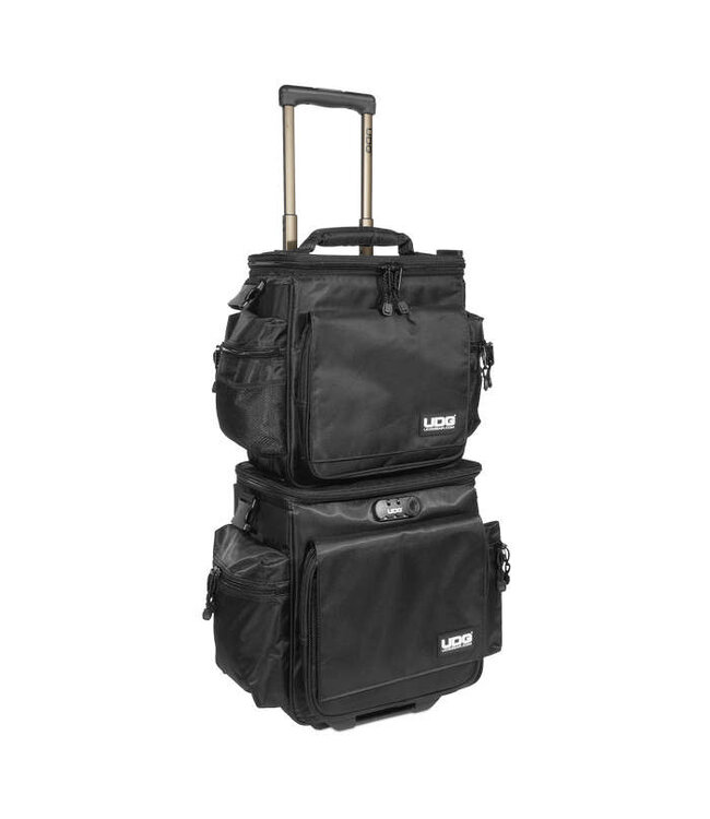 UDG Ultimate SlingBag Trolley Set DeLuxe MK2 Black, Orange inside