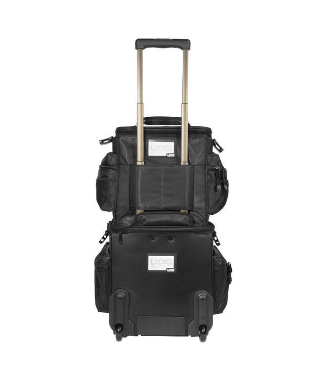 UDG Ultimate SlingBag Trolley Set DeLuxe MK2 Black, Orange inside