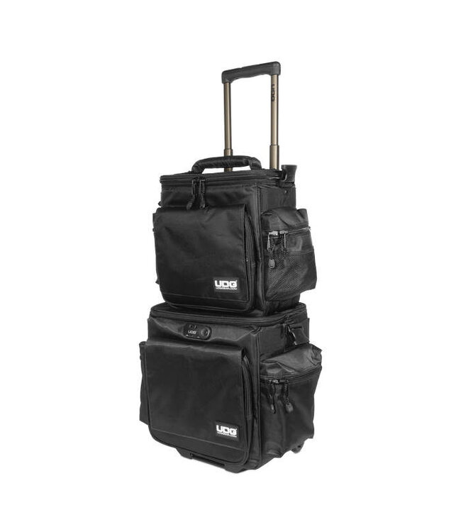 UDG Ultimate SlingBag Trolley Set DeLuxe MK2 Black, Orange inside
