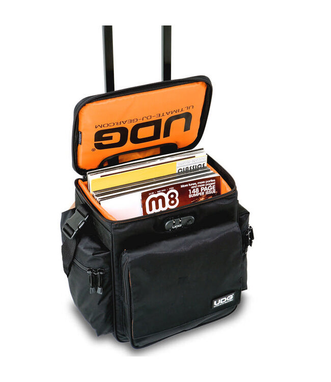 UDG Ultimate SlingBag Trolley Deluxe Black, Orange inside MKII