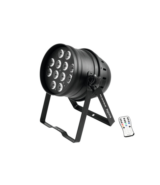 EUROLITE LED PAR-64 HCL 12x10W Floor bk