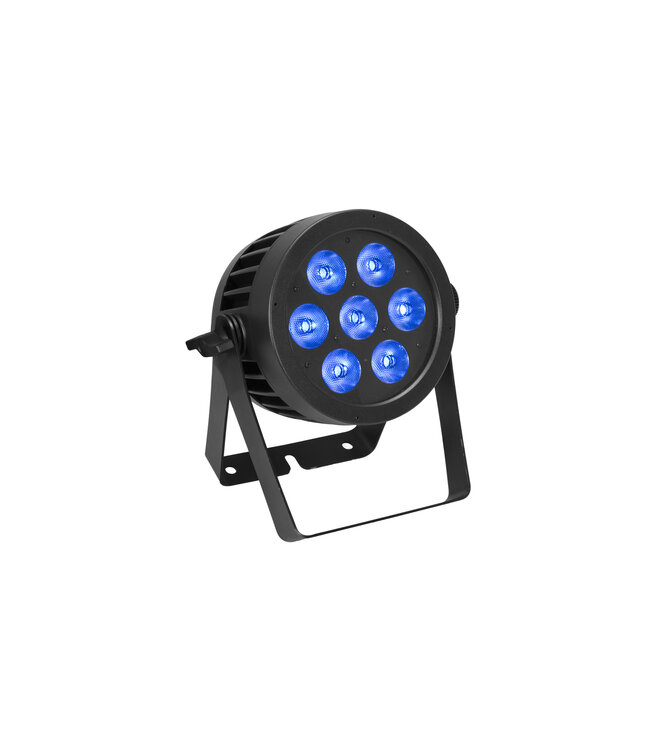 EUROLITE LED IP PAR 7x8W QCL spot