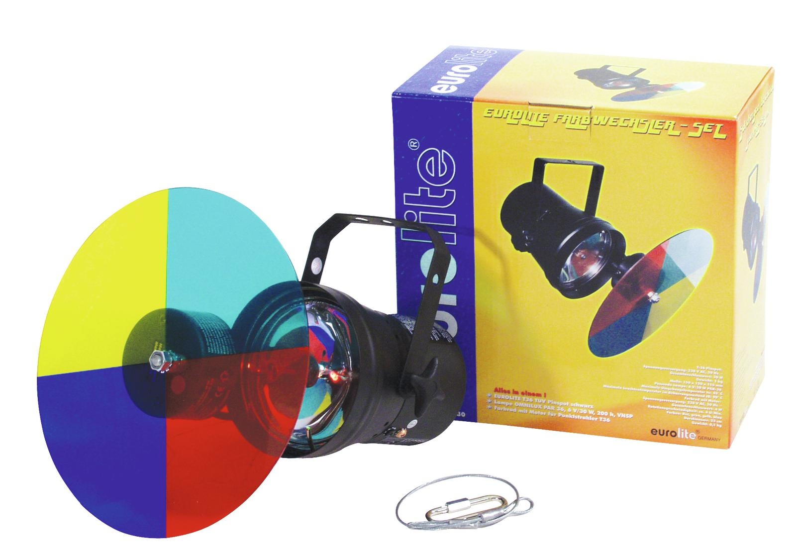 Eurolite EUROLITE Color-Changer-Set + PAR-36 Pinspot