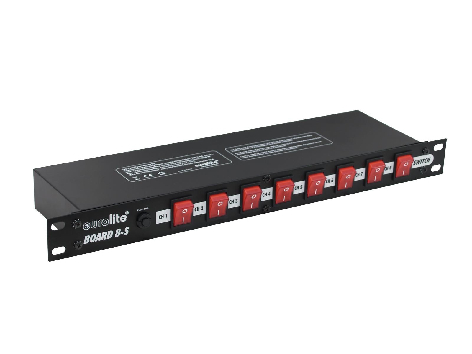 Eurolite EUROLITE Board 8-S with 8x IEC Outputs