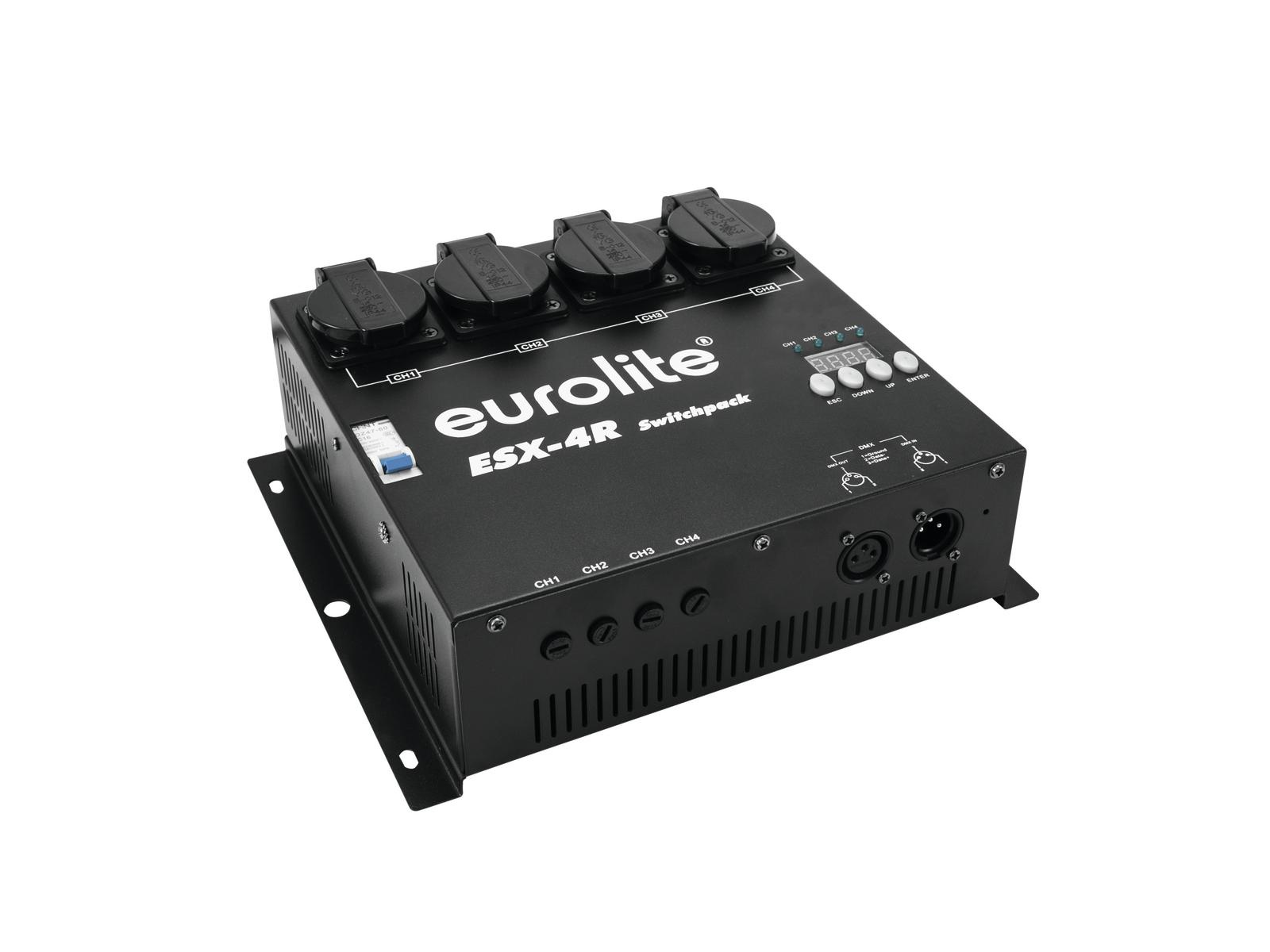 Eurolite EUROLITE ESX-4R DMX RDM Switch Pack