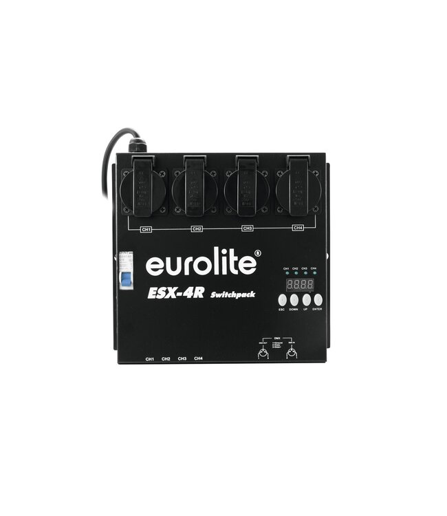 EUROLITE ESX-4R DMX RDM Switch Pack