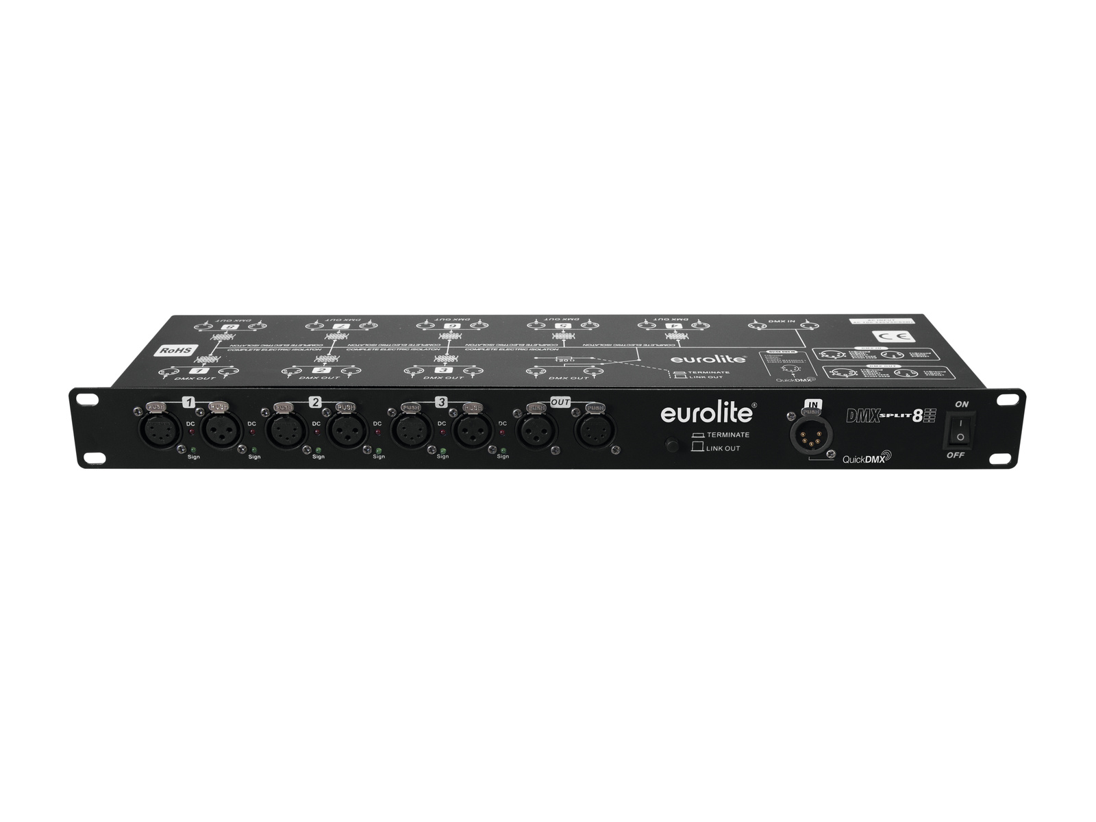 Eurolite EUROLITE DMX Split 8X Splitter