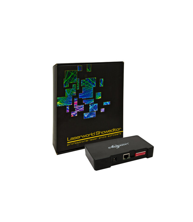 LASERWORLD ShowNET incl. Showeditor Lasershow Software