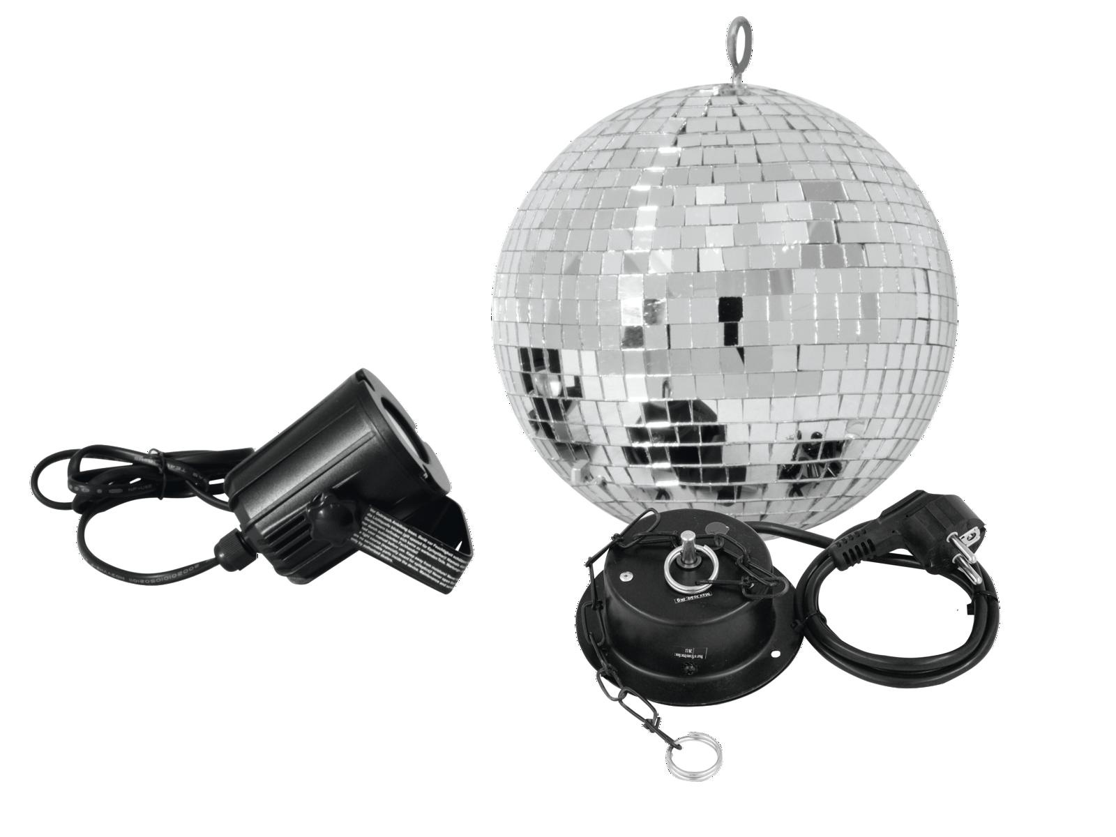 Eurolite EUROLITE spiegelbol Set 20cm met ledspot