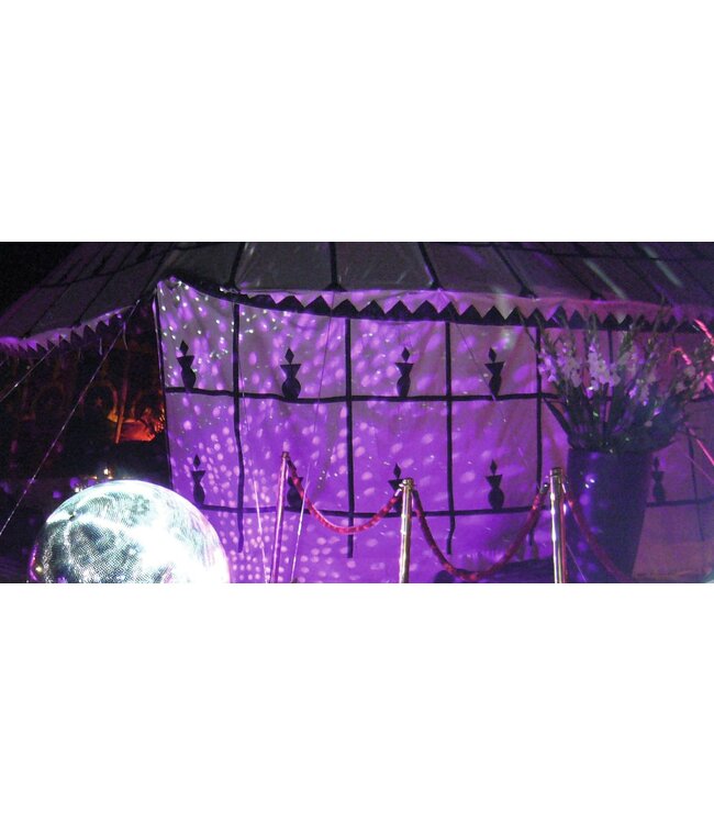 EUROLITE halve spiegelbol  30cm met motor