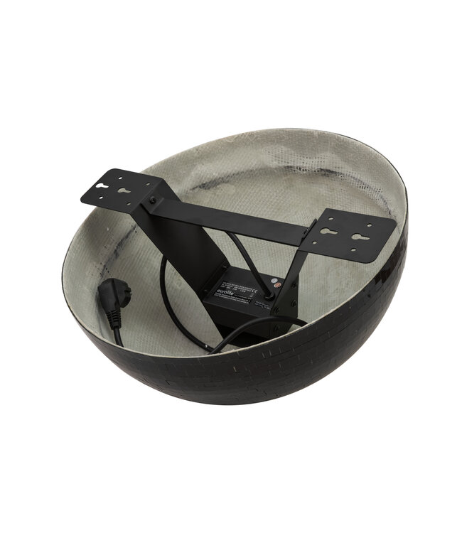 EUROLITE halve spiegelbol 50cm zwart met motor