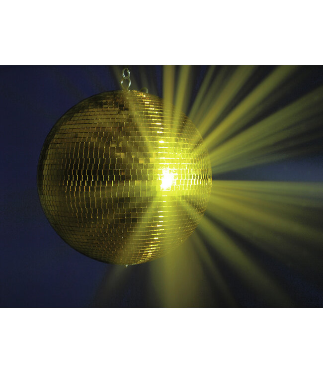 EUROLITE spiegelbol 40cm goud