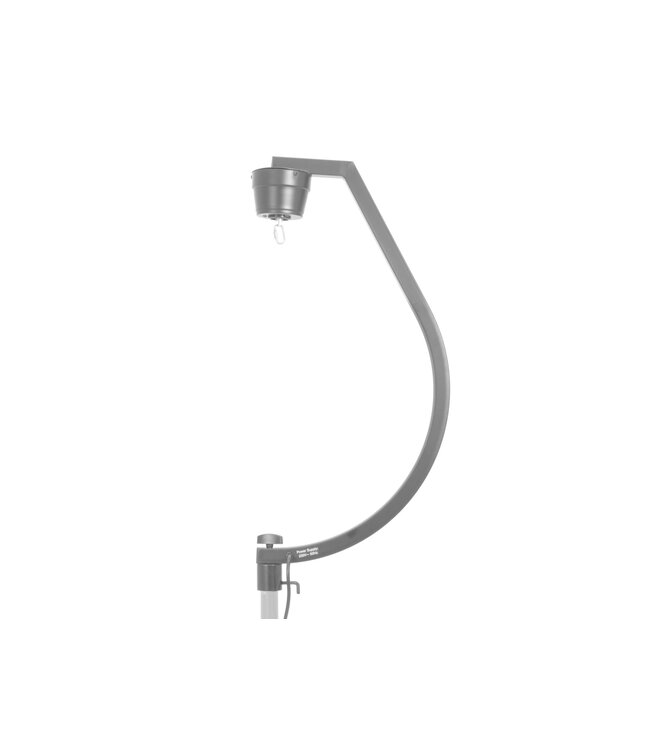 EUROLITE Stand Mount with Motor for Mirror Balls up to 50cm bk + Quick Link