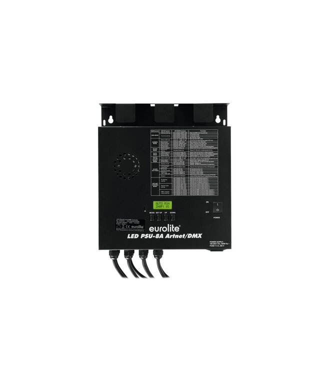 EUROLITE LED PSU-8A Artnet/DMX controller