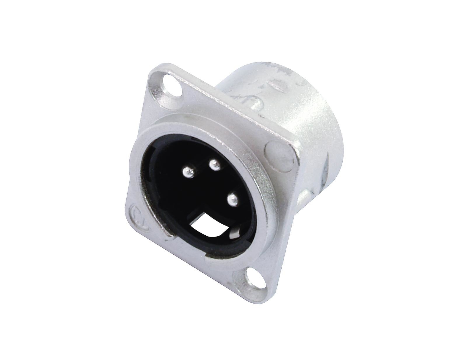 Neutrik NEUTRIK XLR inbouw connector 3pin NC3MDL-1 male