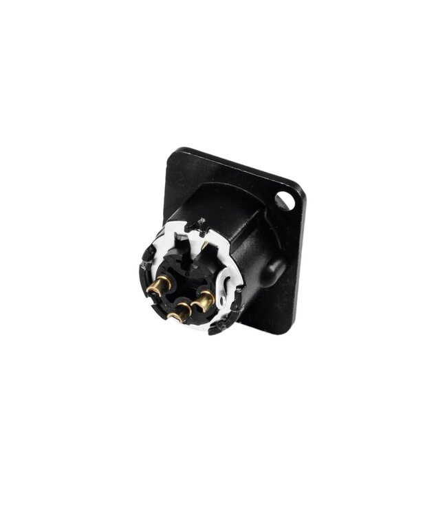 NEUTRIK XLR inbouw connector 3pin NC3MD-LX-B male