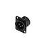 NEUTRIK XLR inbouw connector 3pin NC3MDL-1-BAG male
