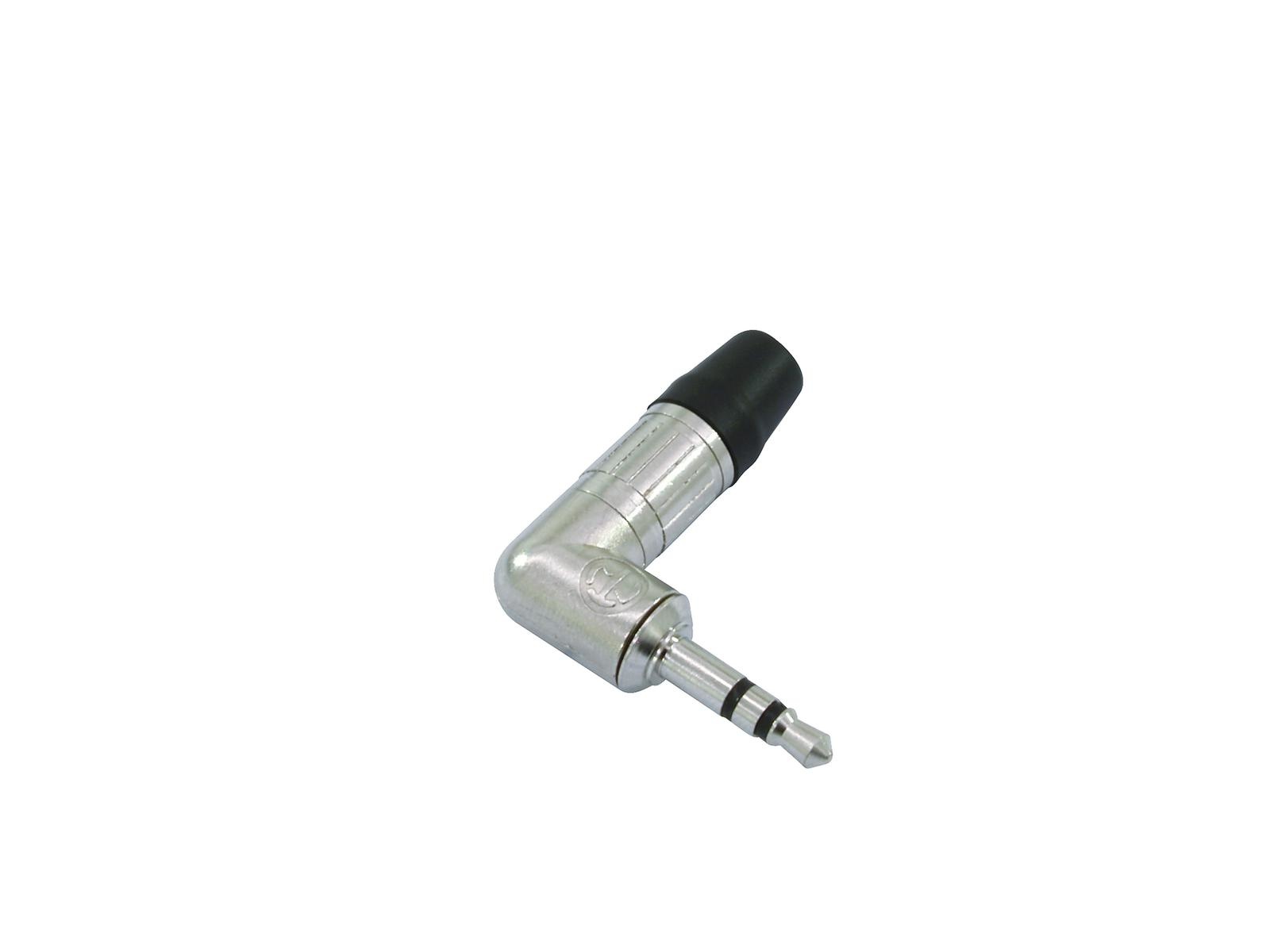 Neutrik NEUTRIK Jack plug 3.5 stereo haaks 90° NTP3RC