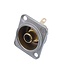 NEUTRIK RCA inbouw connector bk NF2D0