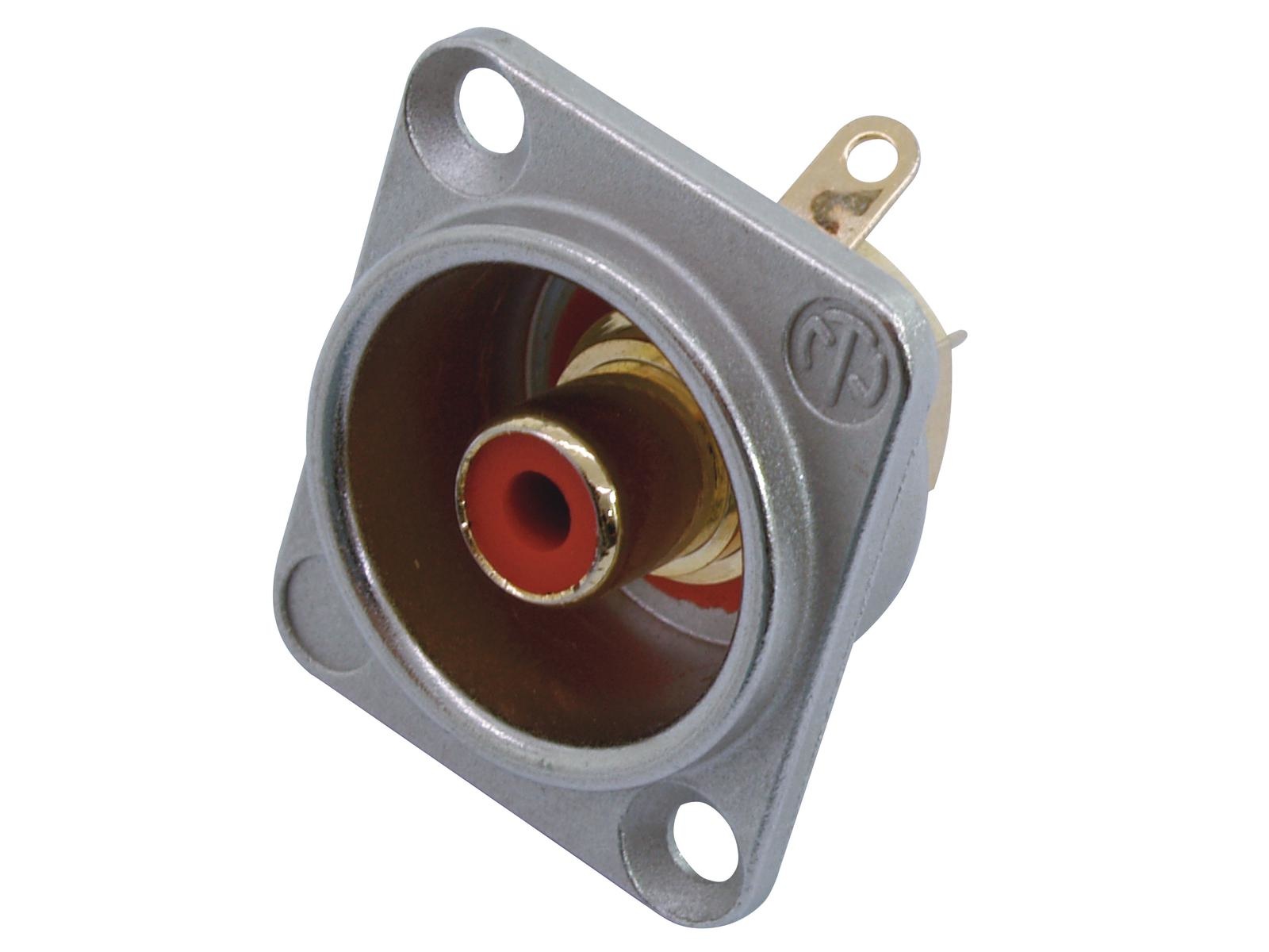 Neutrik NEUTRIK RCA inbouw connector rd NF2D2