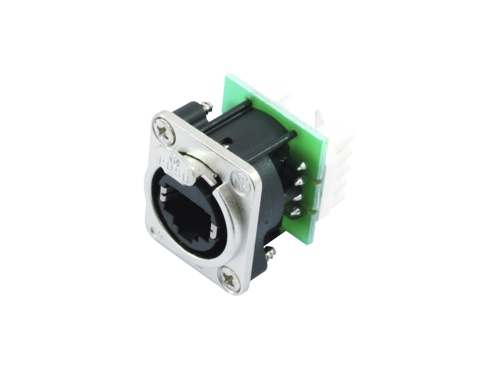 Neutrik NEUTRIK CAT-5 ethernet inbouw connector NE8FDV-YK