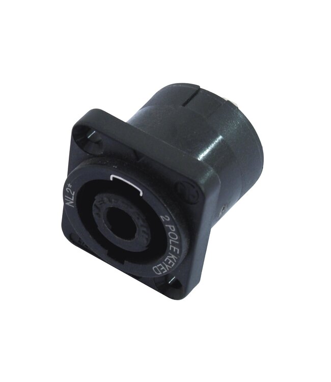 NEUTRIK Speakon mounting socket 2pin NL2MP