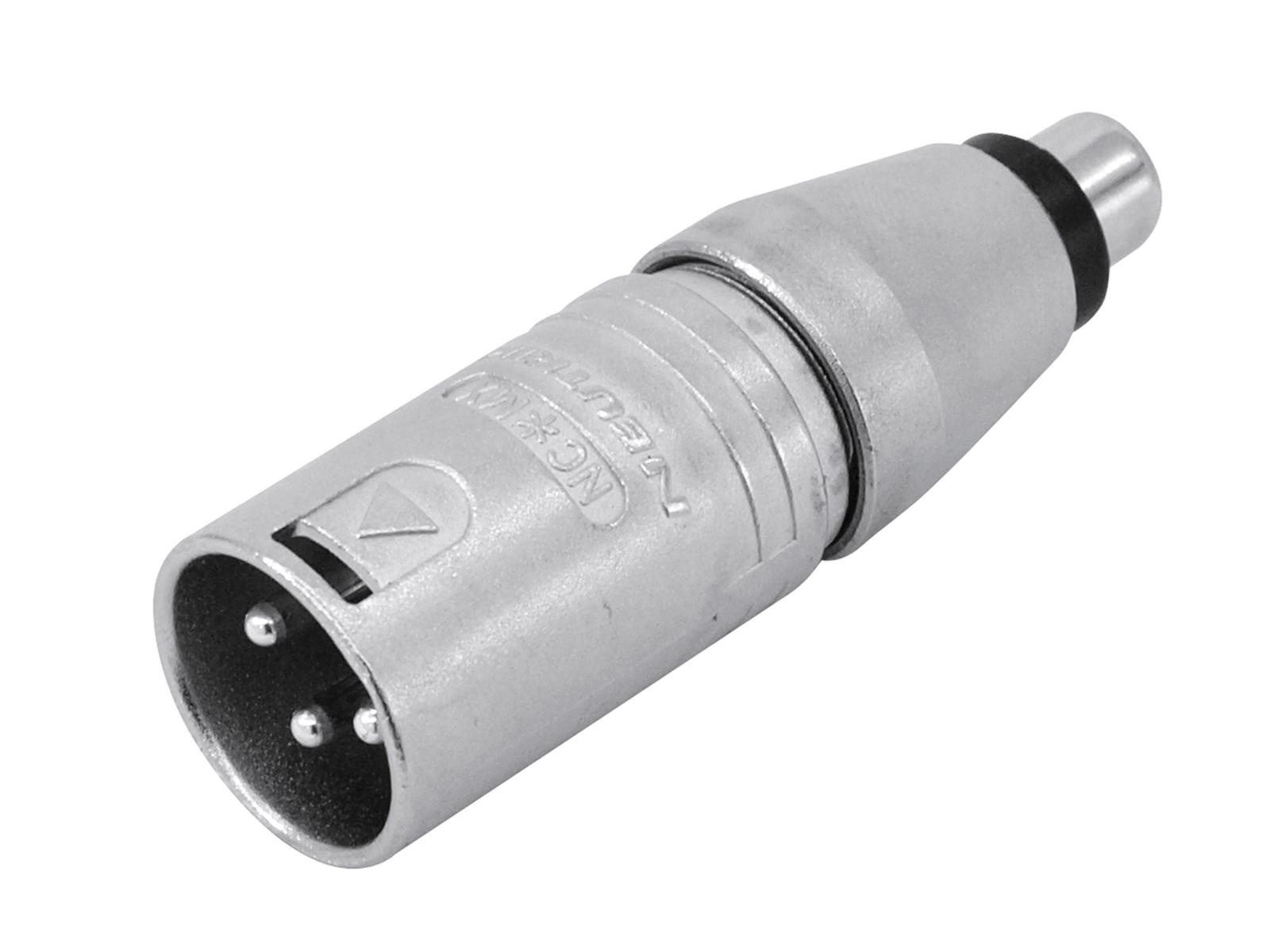 Neutrik NEUTRIK Adapter XLR Male / RCA female NA2MPMF