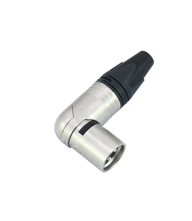 Neutrik NEUTRIK XLR haakse plug 3pin NC3MRX male