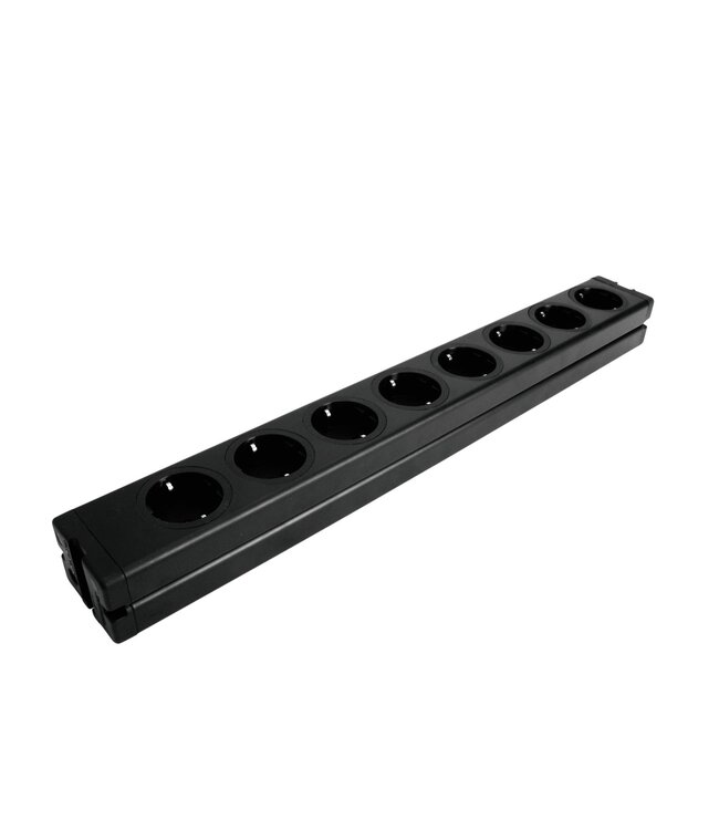 EUROLITE Distributor 8-fold ALU bk