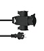 EUROLITE 240v verlengkabel 3 voudig 3 meter