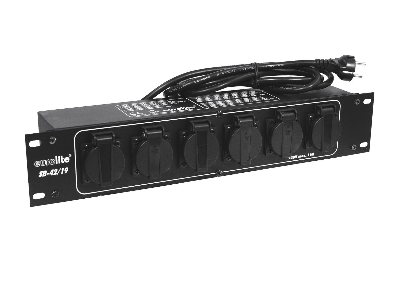 Eurolite EUROLITE SB-42/19 stroom verdeler