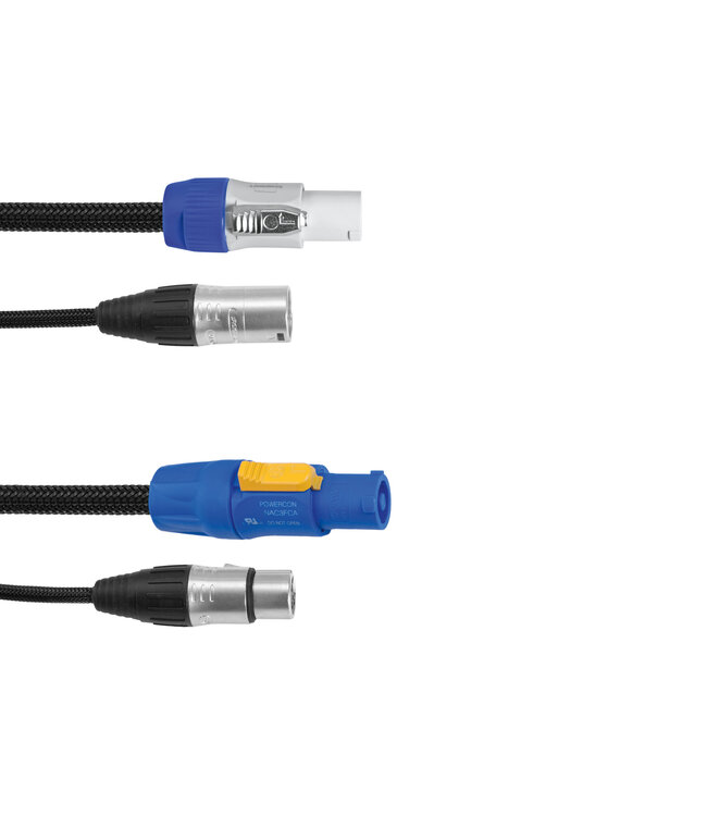 EUROLITE Combi kabel DMX P-Con/3 pin XLR 3m