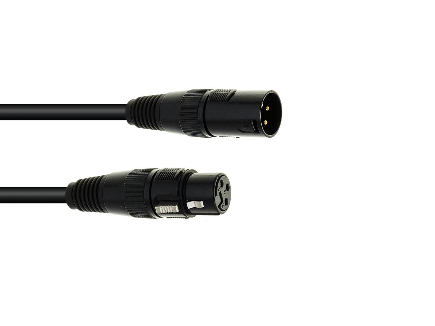 Eurolite EUROLITE DMX kabel XLR 3pin 1m bk