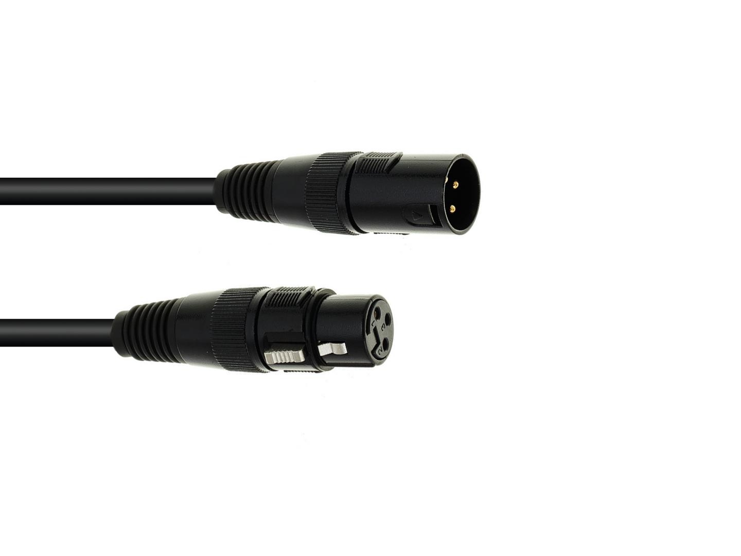 Eurolite EUROLITE DMX kabel XLR 3pin 5m bk