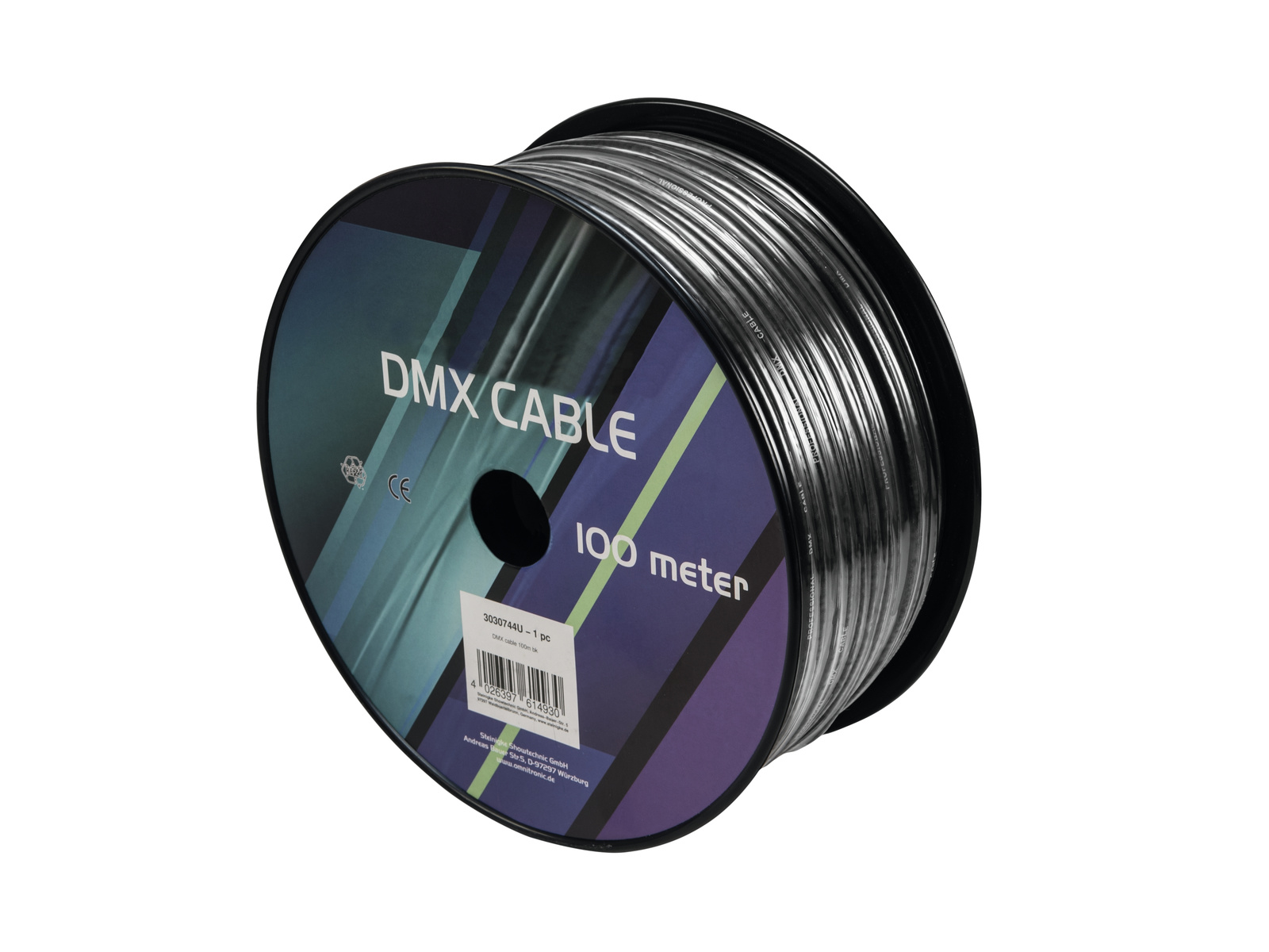 Eurolite EUROLITE DMX kabel 2x0.22 100m