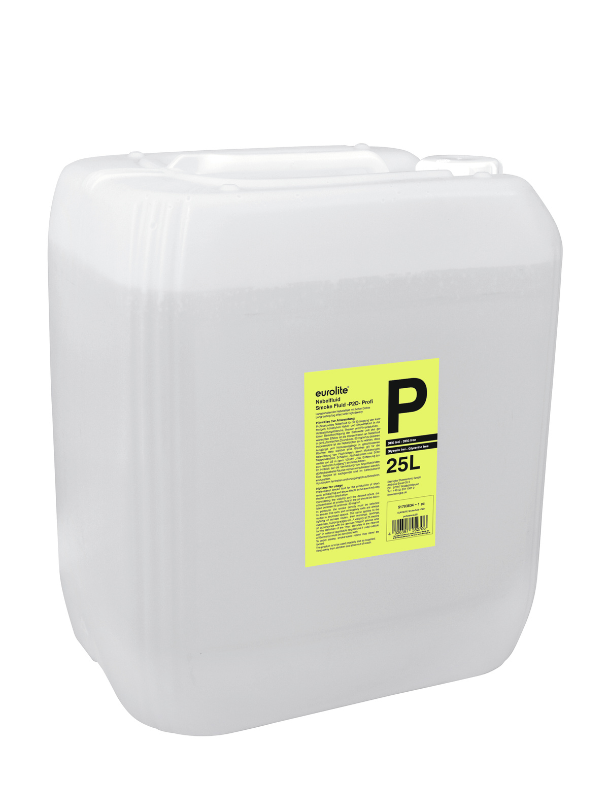 Eurolite EUROLITE Rookvloeistof P2D- professional 25l