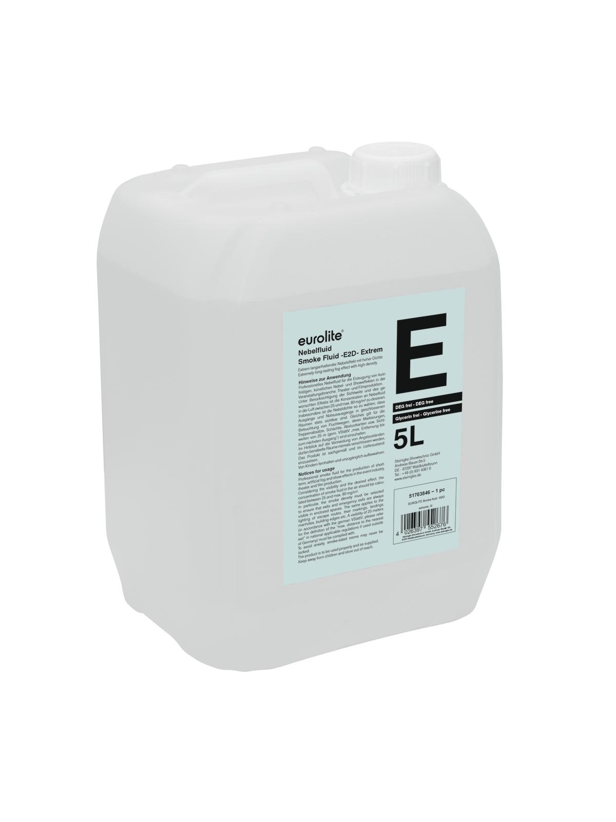 Eurolite EUROLITE Rookvloeistof E2D extreme 5l