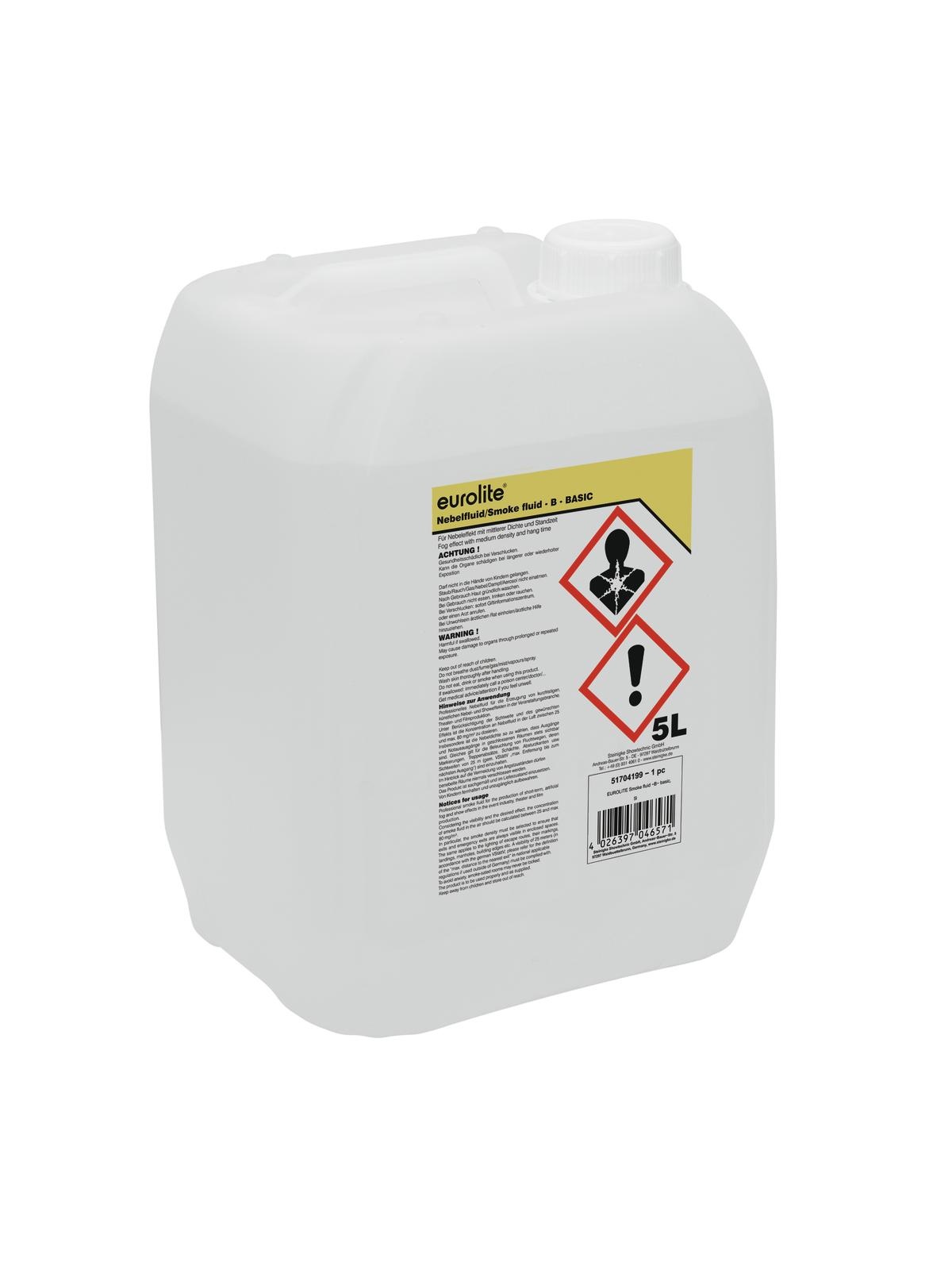Eurolite EUROLITE Rookvloeistof B Basic, 5l