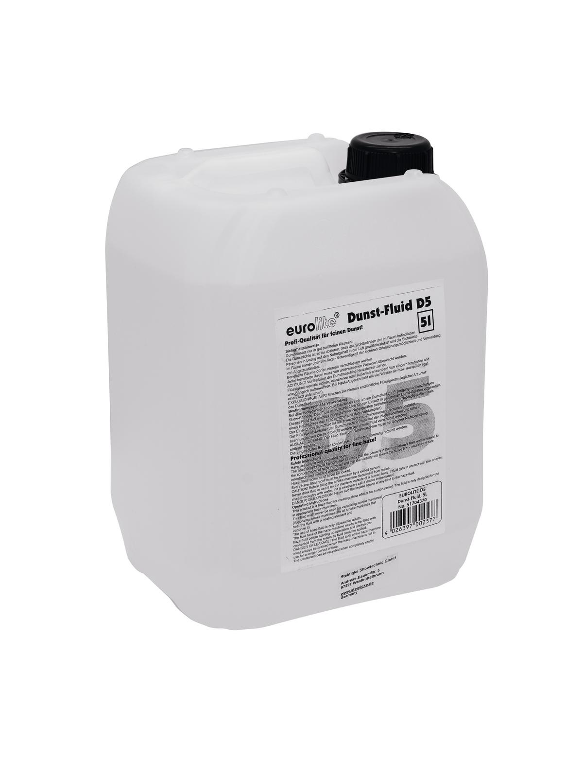 Eurolite EUROLITE D-5 Hazer vloeistof 5 liters
