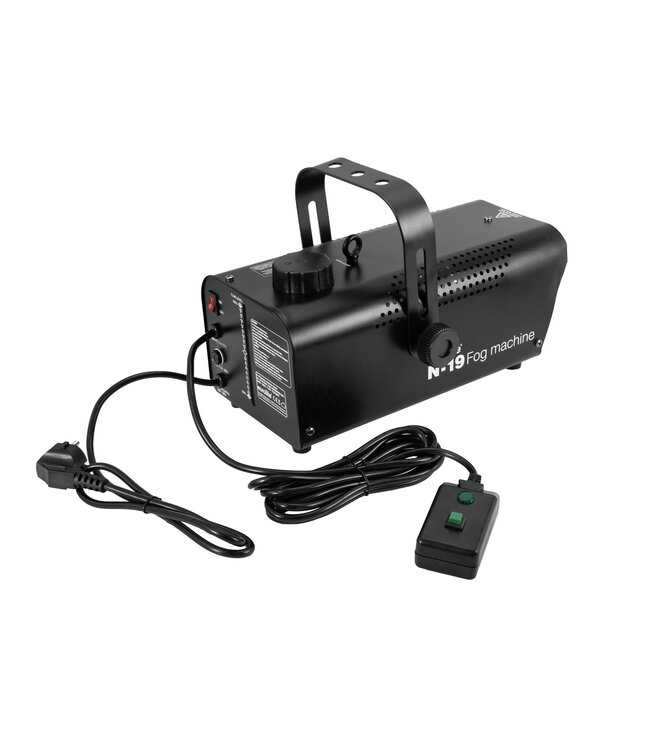 EUROLITE N-19 rookmachine - Zwart