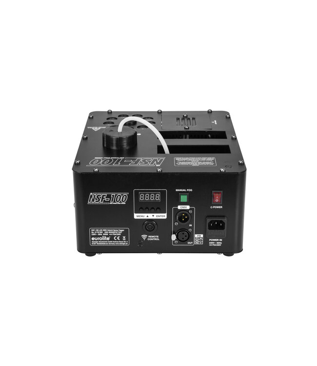 EUROLITE NSF-100 LED DMX Hybrid verticale rookmachine